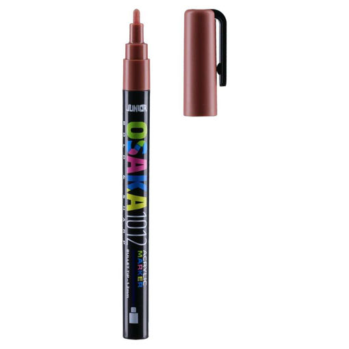 Picture of JUNIOR ACRYLIC MARKER 1.2MM BROWN